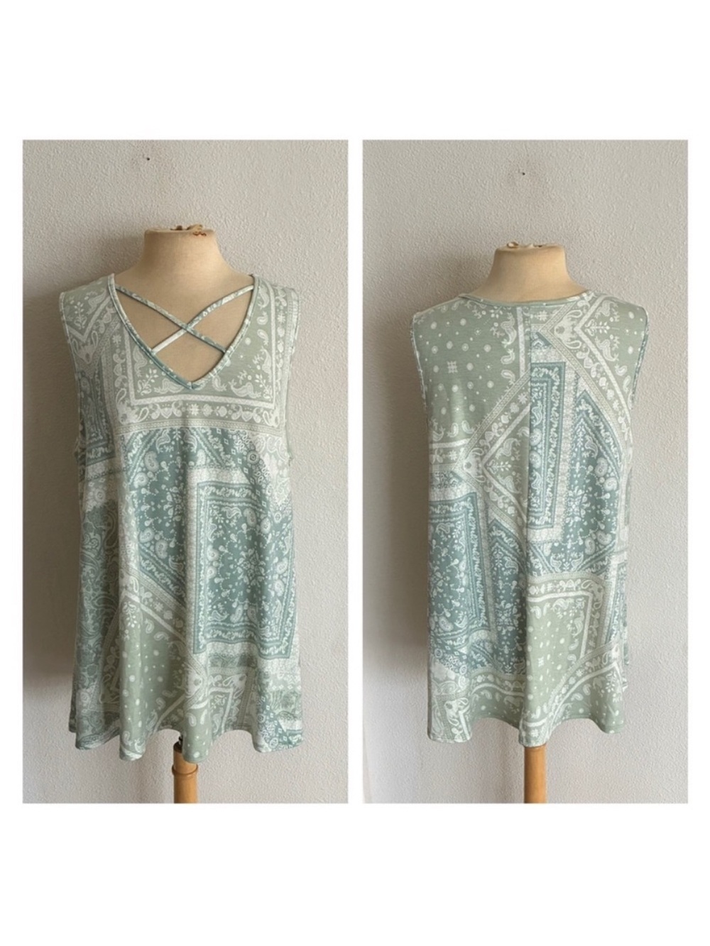 Heimish paisley tank top